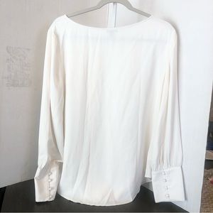 Ann Taylor Blouse - Cream Color, Size L